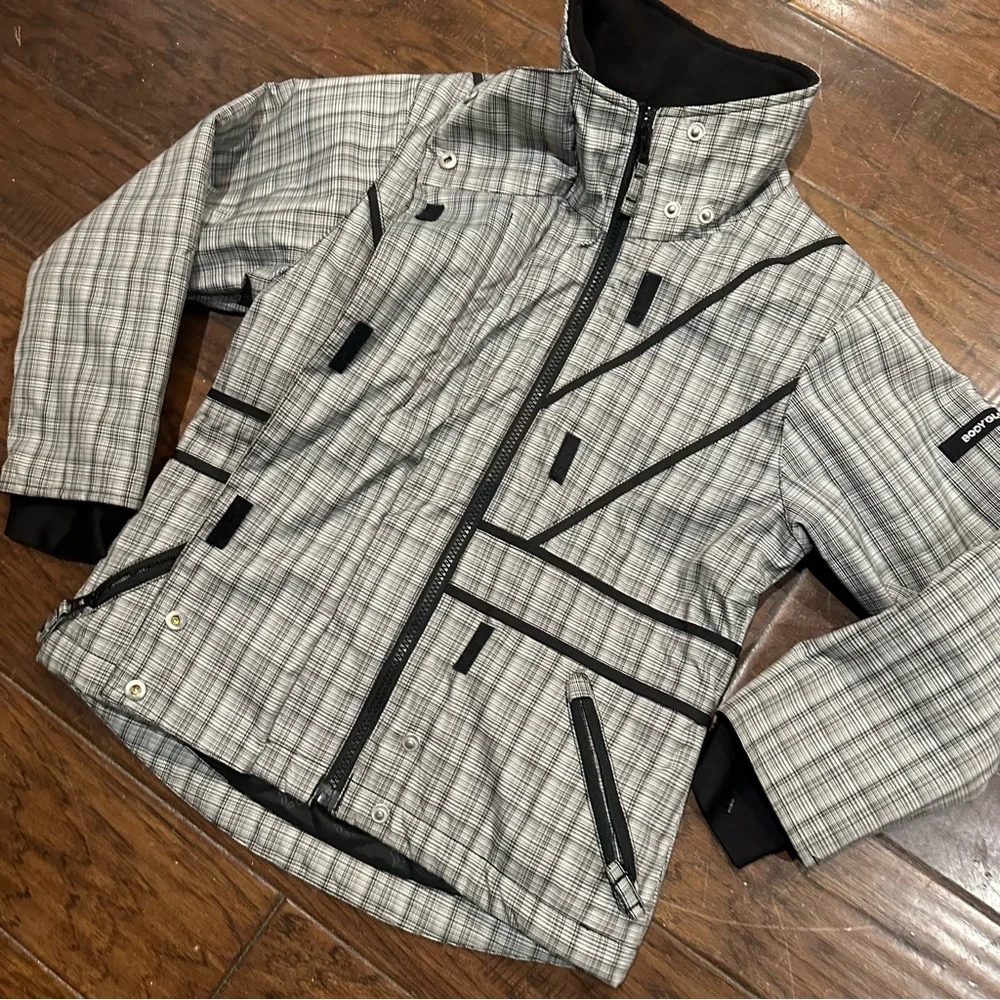 Body Glove Kids Plaid Insulated Snow Jacket with Black Accents‎ size 8